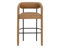 Mavia Barstool Ludlow Sesame Leather