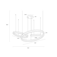 Saphira Chandelier, view 5