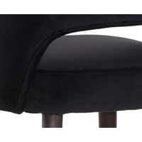 Monae Abbington Black Counter Stool, view 6