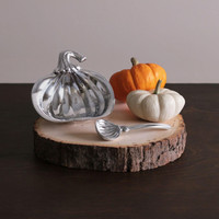 Giftables Holiday Pumpkin Bowl Spoon - Bowl Top View | Bone & Brass