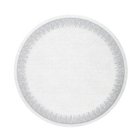 Flare Embroidered Round Placemats, Set 4, view 6