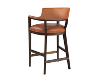 Brylea Barstool Brown - Shalimar Tobacco Leather