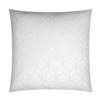 Cologne White Throw Pillow | Bone & Brass