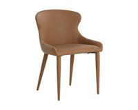 Evora Milliken Cognac Dining Chair