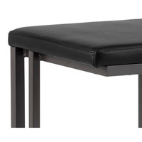 Boone Barstool Grey - Onyx, view 6