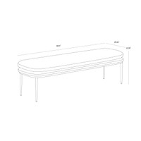 Koffi Dark Bronze - Chacha Cream / Meg Taupe Bench
