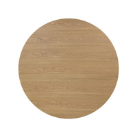 Kalla Round - Rustic Oak - 68" Dining Table, view 2
