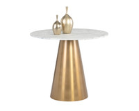 Damon Bistro Gold - 35.5" Table
