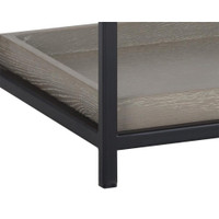 Rebel Small - Black - Taupe Nightstand, view 7