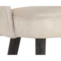 Monae Bravo Cream / Polo Club Muslin Counter Stool, view 2