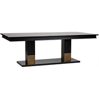 Ravenko Black Mahogany Dining Table, view 11