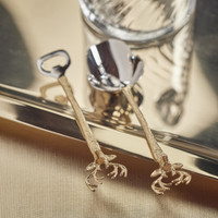 Peura Stag's Head Bottle Opener - Bar Set Detail | Bone & Brass