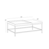 Arden Coffee Table, view 4