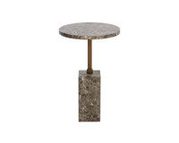 Mizani End Marble Look - Dark Emperador Table