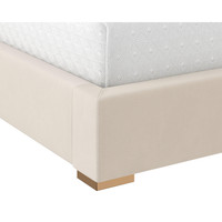 Alisha King - Meg Taupe Bed, view 6