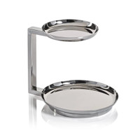 Epicurean 2-Tier Petits-Fours Serving Stand | Bone & Brass