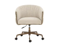 Olma Office Meg Taupe / Santa Cruz Oatmeal Chair