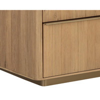Kalla Rustic Oak Dresser, view 5