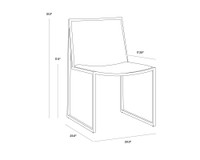 Blair Castillo Cream Dining Chair