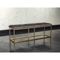 Alley Rustic Bronze - Piccolo Pebble Bench, view 2