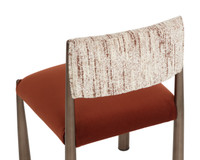 Bayard Dark Bronze - Meg Rust / Terri Nutmeg Dining Chair