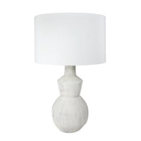 Rhonda Grey Ceramic Table Lamp | Bone & Brass