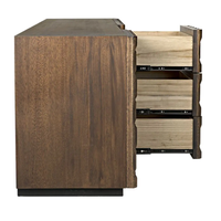 Alameda Carved Dark Walnut Sideboard, view 6