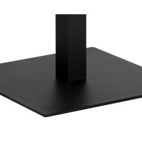Merano Bar Square - Black Table