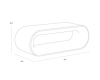 Capsule Grey Bench