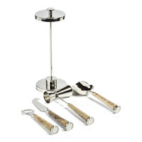 Gela 5-Piece Bar Tool Set - Bar Tool View | Bone & Brass