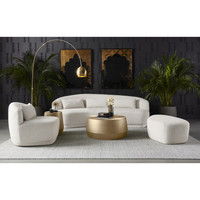 Creed Small - Antique Gold Coffee Table, view 2