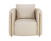 Alix Napa Beige Lounge Chair