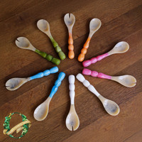 Resin Rio Bubble Salad Servers (Green), view 8