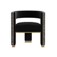 Adamina Dining Abbington Black / Hobbes Night Armchair, view 4
