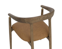Valmont Dining Milliken Cognac Armchair