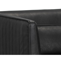 Batavia Vintage Black Armchair, view 2