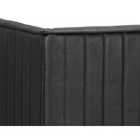 Batavia Vintage Black Armchair, view 5