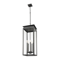 Black Grand Glass Outdoor Pendant, view 4