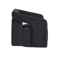 Kendrick Swivel Abbington Black Lounge Chair, view 6