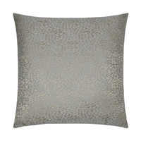 Joy Misty Pewter Throw Pillow | Bone & Brass