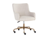 Franklin Office Beige Linen Chair
