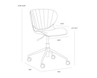 Arabella Office Bravo Cognac Chair