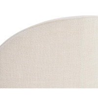 Cavoli Swivel Effie Linen Dining Chair, view 3