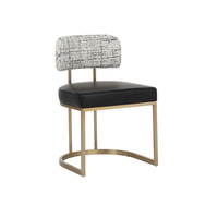 Larissa Bravo Black / Halton Birch Dining Chair