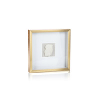 Muzo Gold Framed Crystal Wall Décor | Bone & Brass