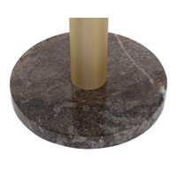 Monaco Bar Gold - Grey Marble / Charcoal Grey Table