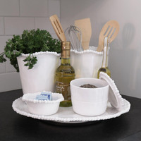 Vida Alegria Cereal Bowl Set 4 (White), view 3