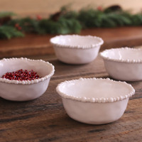 Vida Alegria Cereal Bowl Set 4 (White), view 5
