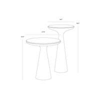Chizu Nesting End Tables (Set of 2), view 2