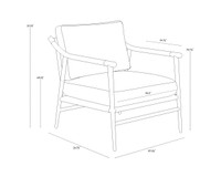Meadow Vault Fog Armchair